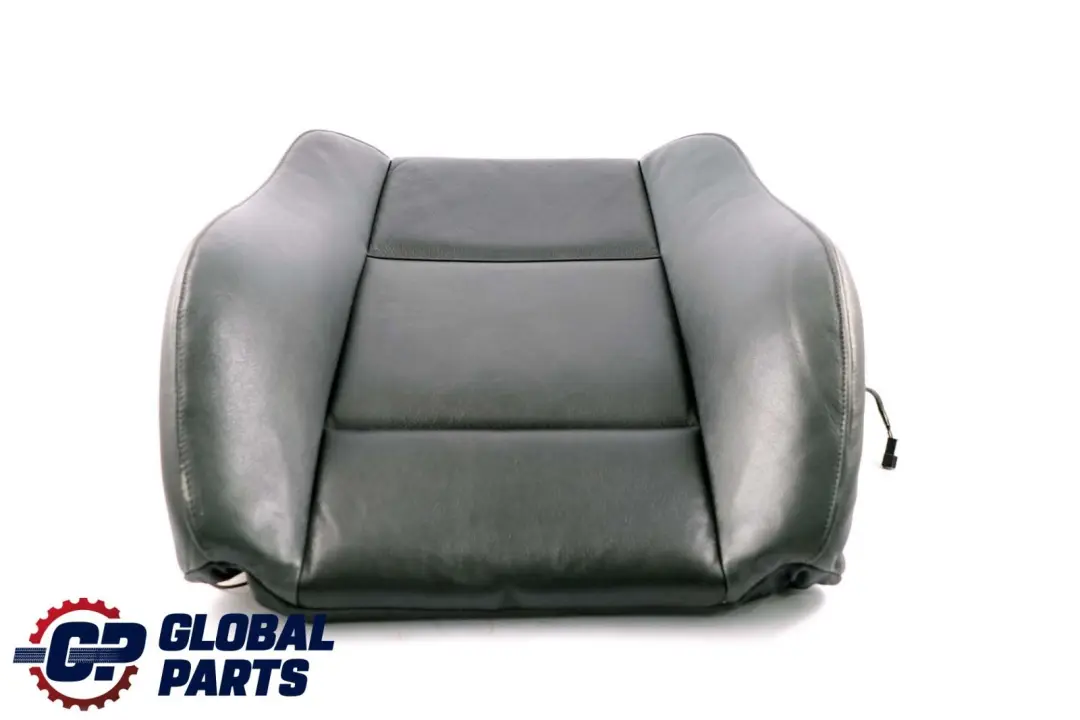 BMW X5 E53 Heated Sport Front Seat Backrest Cover Lining Black Leather Dakota