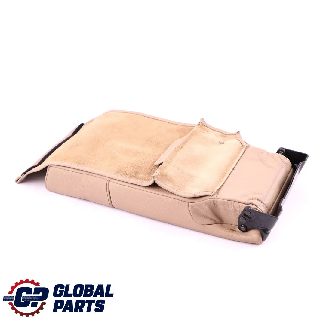 BMW X5 E53 Rear Seat Centre Armrest Leather Dakota Light Beige 7077918