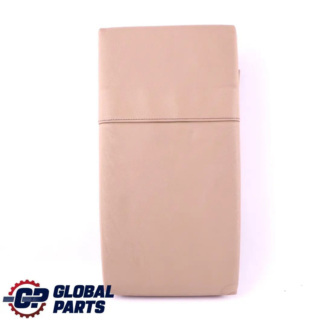 BMW X5 E53 Rear Seat Centre Armrest Leather Dakota Light Beige 7077918