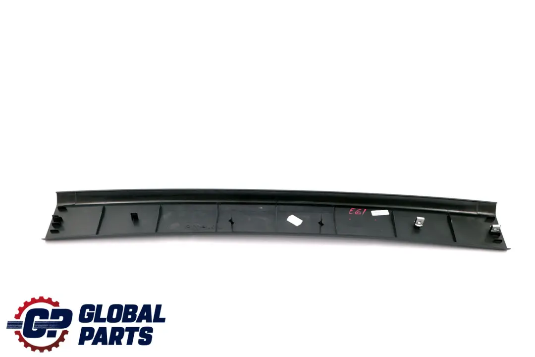 BMW 5 Series E61 Interor Upper Trunk Lid Panel Trim Cover Black 7061399