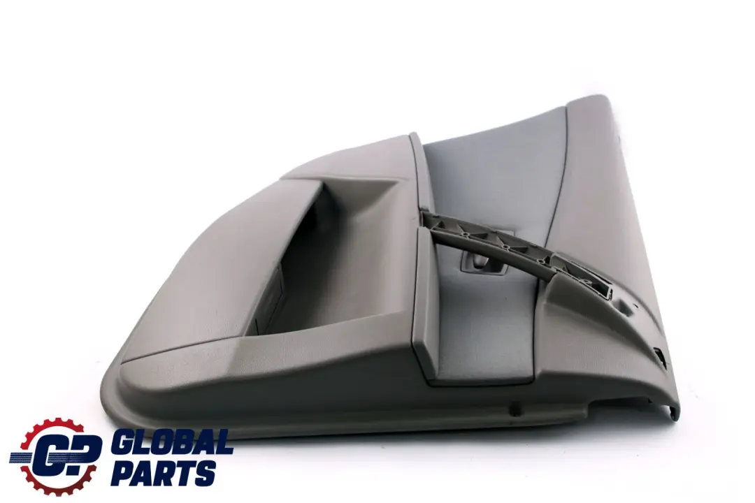 BMW E60 E61 Panel revestimiento tela para tarjeta puerta trasera izquierda Gris