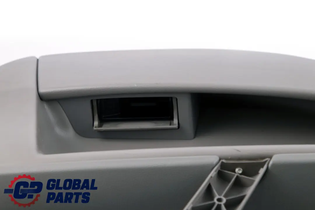 BMW E60 E61 Panel revestimiento tela para tarjeta puerta trasera izquierda Gris