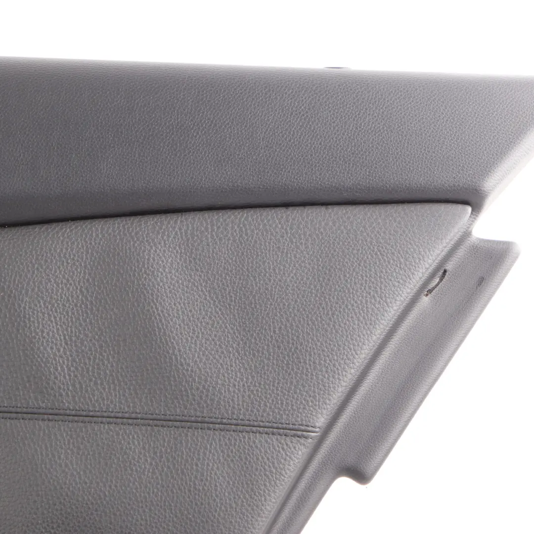 BMW E60 E61 Door Card Lining Leather Trim Panel Cover Rear Right O/S Black