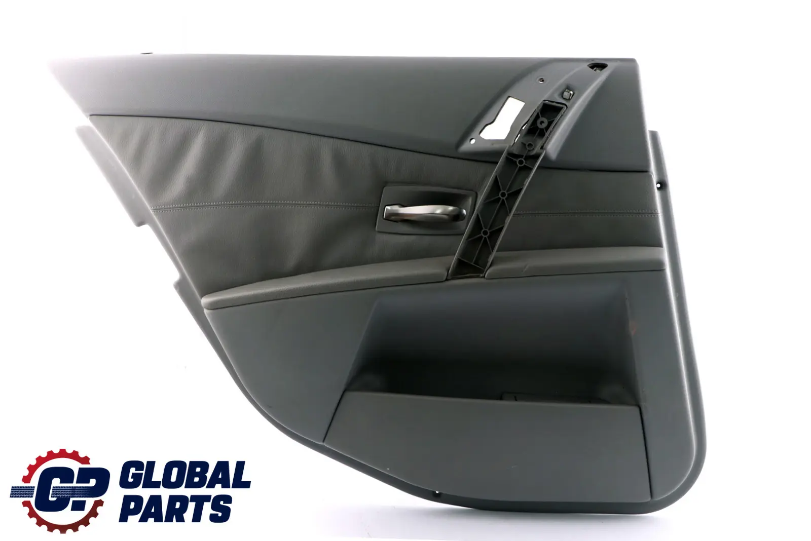 Door Card Panel BMW E60 E61 Lining Leather Trim Rear Left N/S Grey