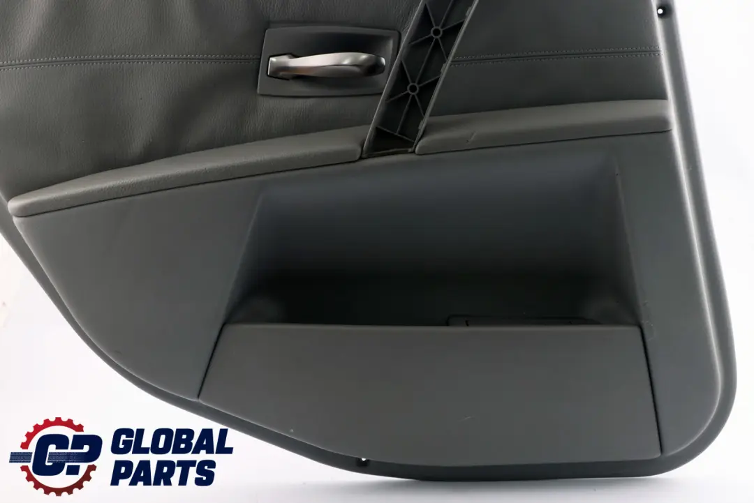 Door Card Panel BMW E60 E61 Lining Leather Trim Rear Left N/S Grey