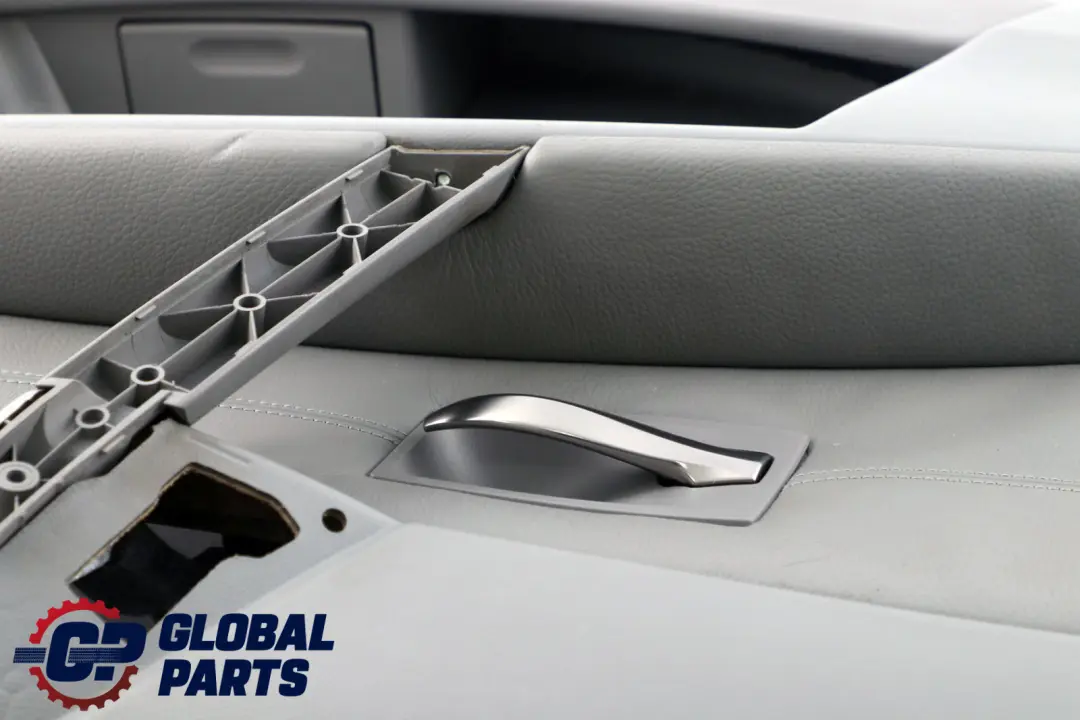 Door Card Panel BMW E60 E61 Lining Leather Trim Rear Left N/S Grey
