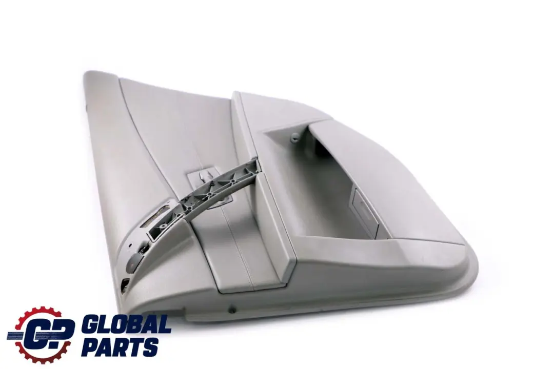 BMW E60 Trasera Derecha E61 Tarjeta Puerta Forro Cuero Panel Gris