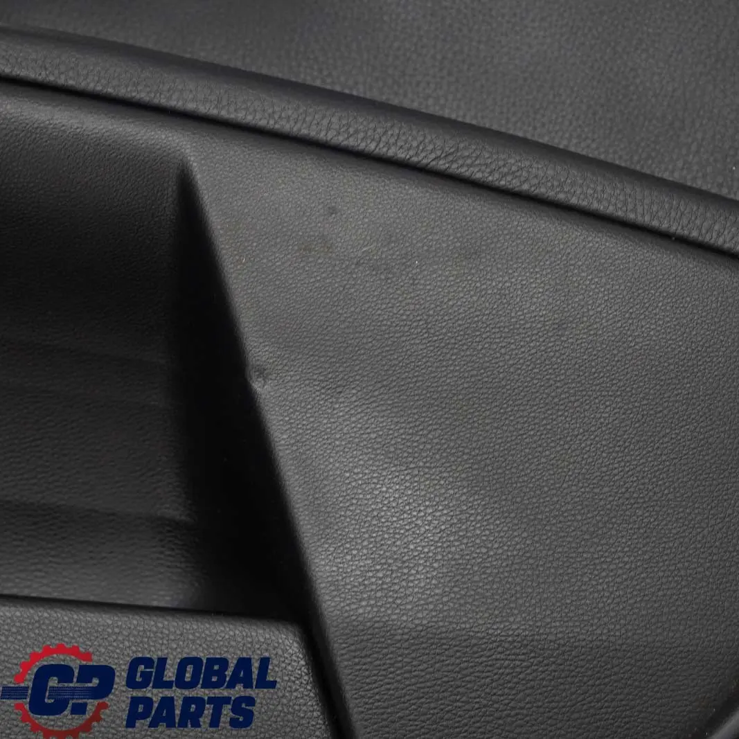 BMW 5 E60 Panel puerta trasera izquierda cuero negro cortinas