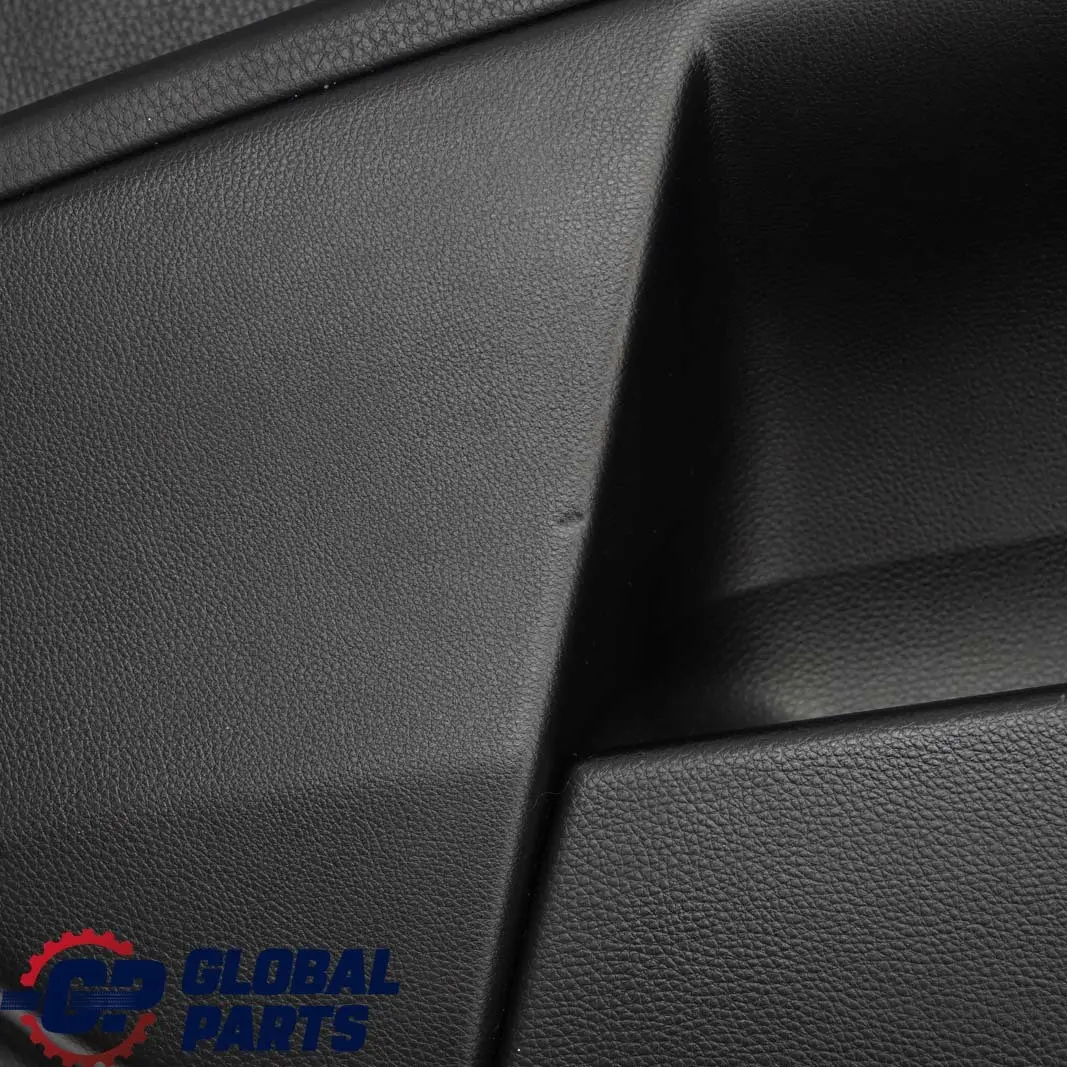 BMW 5 E60 Panel puerta trasera izquierda cuero negro cortinas