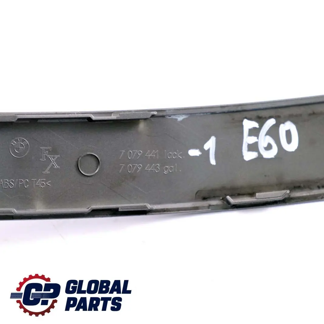 BMW E60 E61 Handle Upper Part Rear Left Titan II Dunkel N/S 7079441