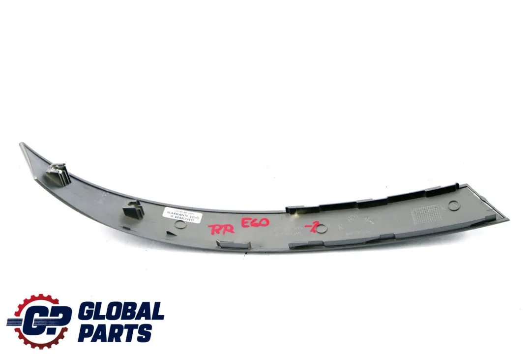 BMW 5 Series E60 Trim Interior Rear Right Door Handle Titan Dunkel O/S 7079442