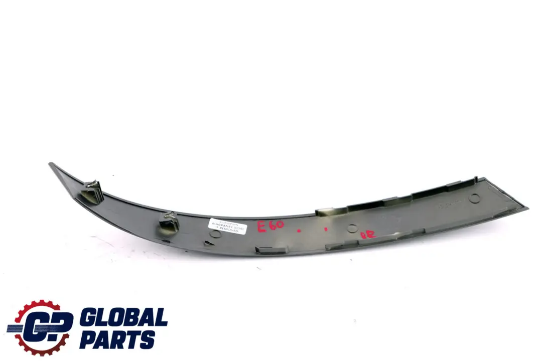 BMW 5 Series E60 E61 Rear Right Door Handle Trim Strip Titan Dunkel O/S 7079442