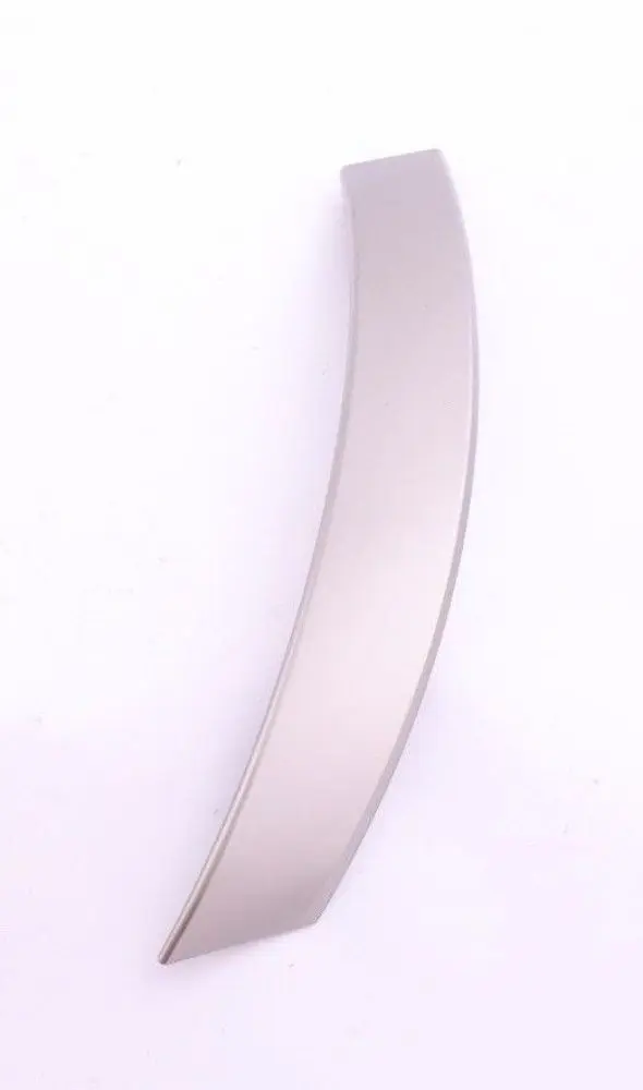 BMW 5 Series E60 E61 Handle Upper Trim Strip Rear Left Ruthenium N/S 7079443