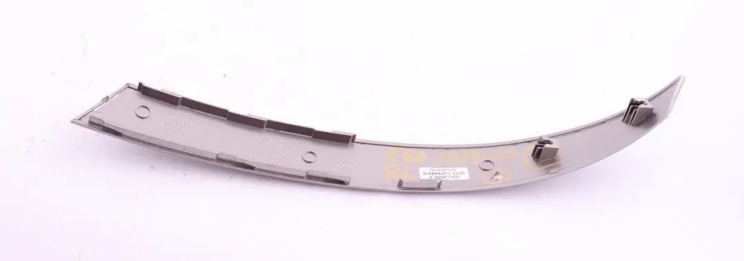 BMW 5 Series E60 E61 Handle Upper Trim Strip Rear Left Ruthenium N/S 7079443