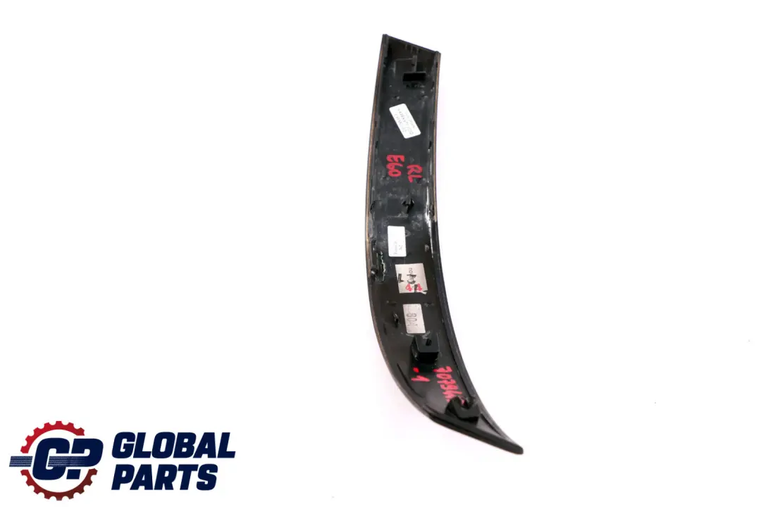 BMW 5 Series 1 E60 Handle Cover Trim Strip Rear Left N/S Poplar Woodgrain