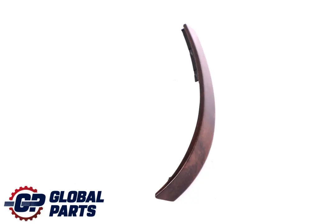 BMW 5 Series 1 E60 Handle Cover Trim Strip Rear Left N/S Poplar Woodgrain