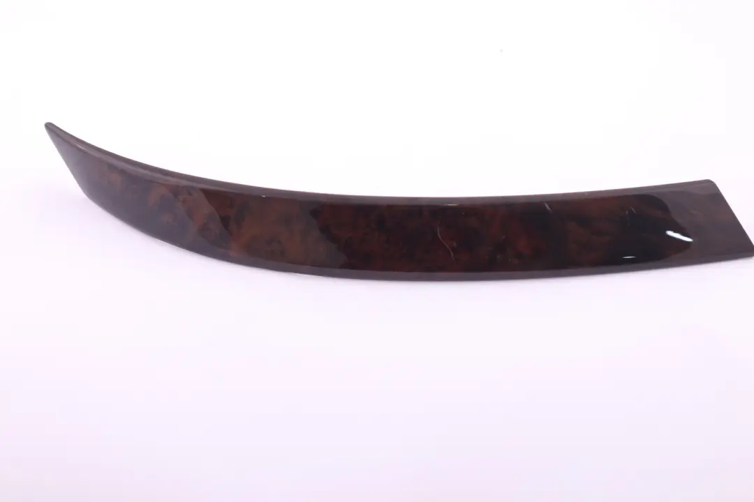 BMW 5 Series E60 Handle Cover Trim Strip Rear Left N/S Poplar Woodgrain Hell