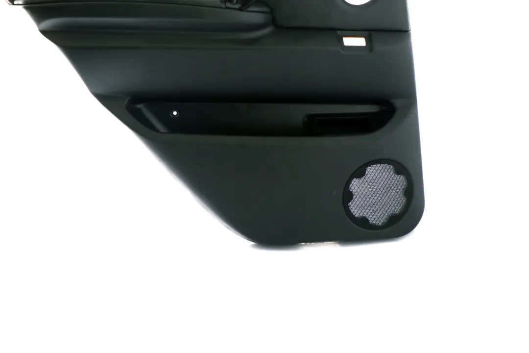 BMW X5 Series E53 Rear Left N/S Door Card Black Leather Interior Trim Panel