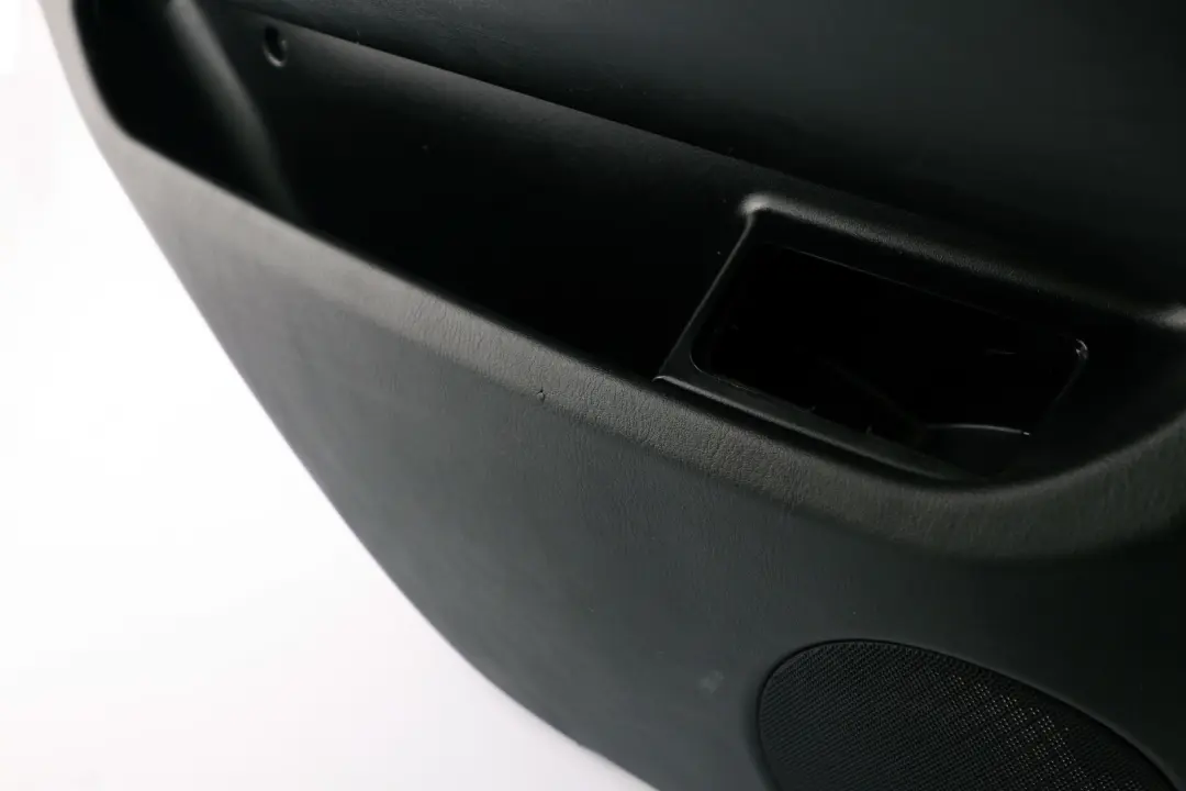 BMW X5 Series E53 Rear Left N/S Door Card Black Leather Interior Trim Panel