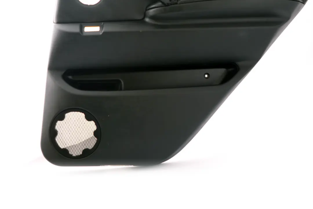 BMW X5 Series E53 Rear Right O/S Door Card Black Leather Interior Trim Panel