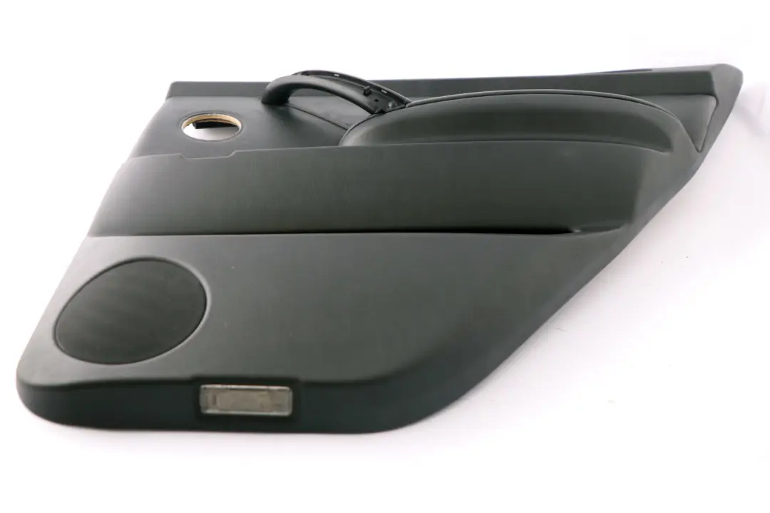 BMW X5 Series E53 Rear Right O/S Door Card Black Leather Interior Trim Panel