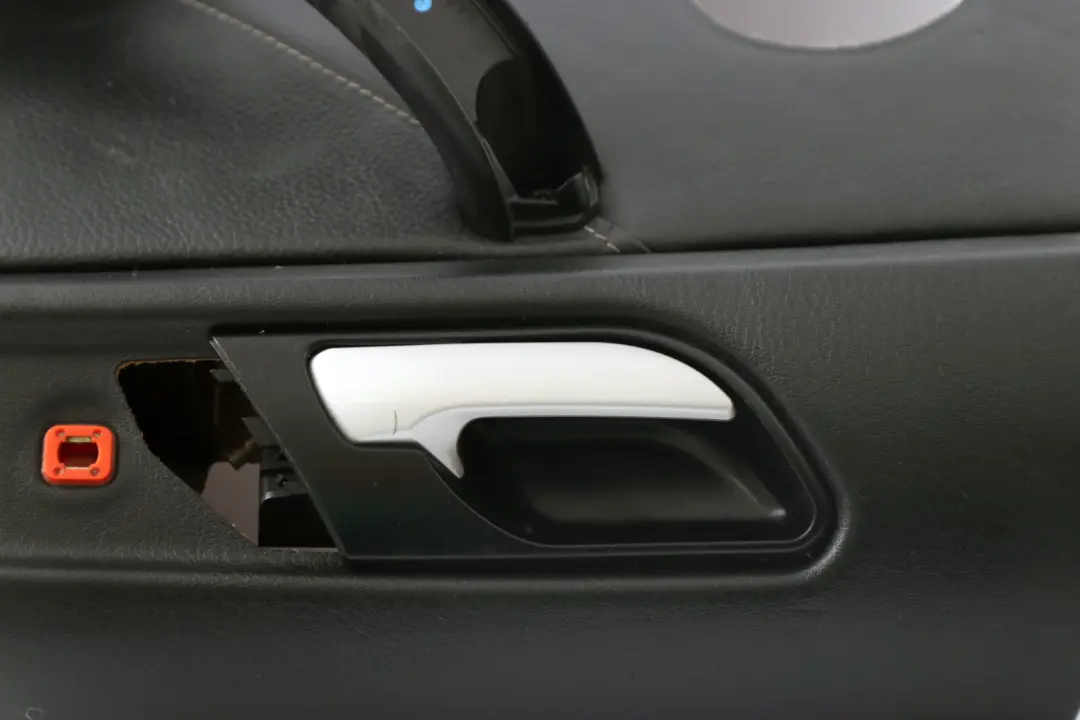 BMW X5 Series E53 Rear Right O/S Door Card Black Leather Interior Trim Panel