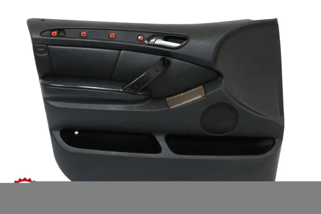 BMW X5 Series E53 1 Front Left N/S Door Card Black Leather Interior Trim Panel