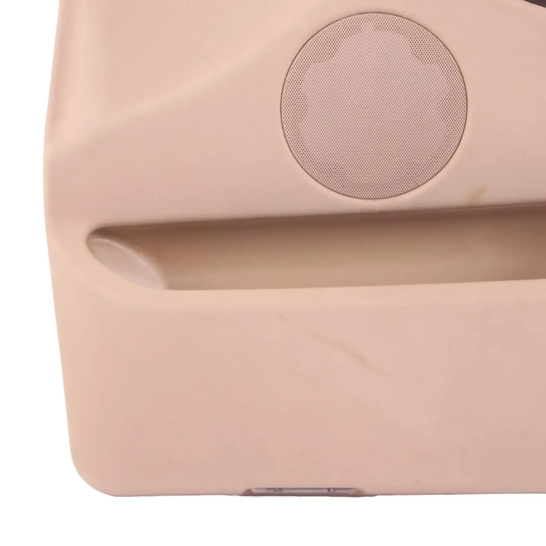 BMW X5 E53 Door Card Trim Front Right O/S Panel Leather Beige Hellbeige 2