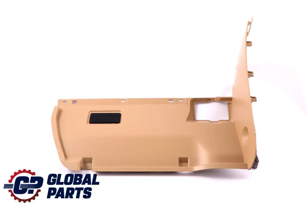 BMW 5 Series E60 E61 Passenger's Footwell Trim Panel Bottom Beige N/S 7063162