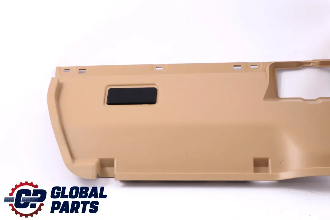 BMW 5 Series E60 E61 Passenger's Footwell Trim Panel Bottom Beige N/S 7063162