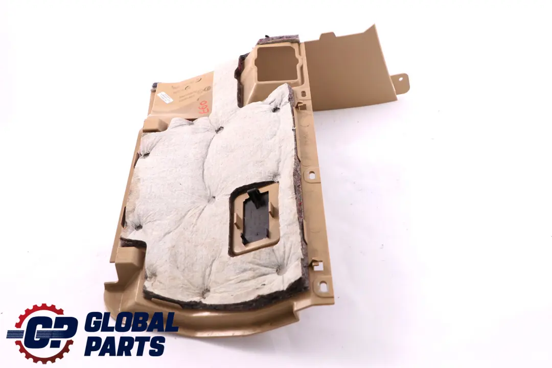 BMW 5 Series E60 E61 Passenger's Footwell Trim Panel Bottom Beige N/S 7063162