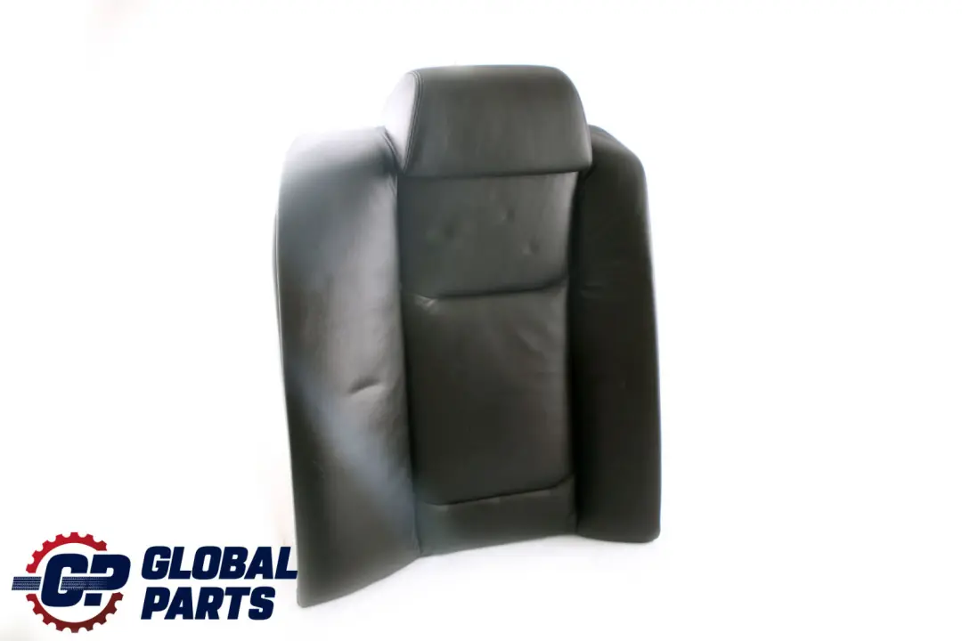 BMW 7 E65 E66 Rear Seat Right O/S Backrest Cover Leather Pearl Black