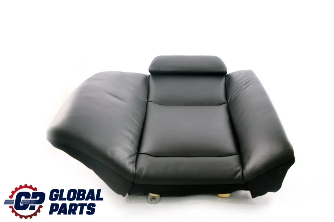 BMW 7 E65 E66 Rear Seat Right O/S Backrest Cover Leather Pearl Black
