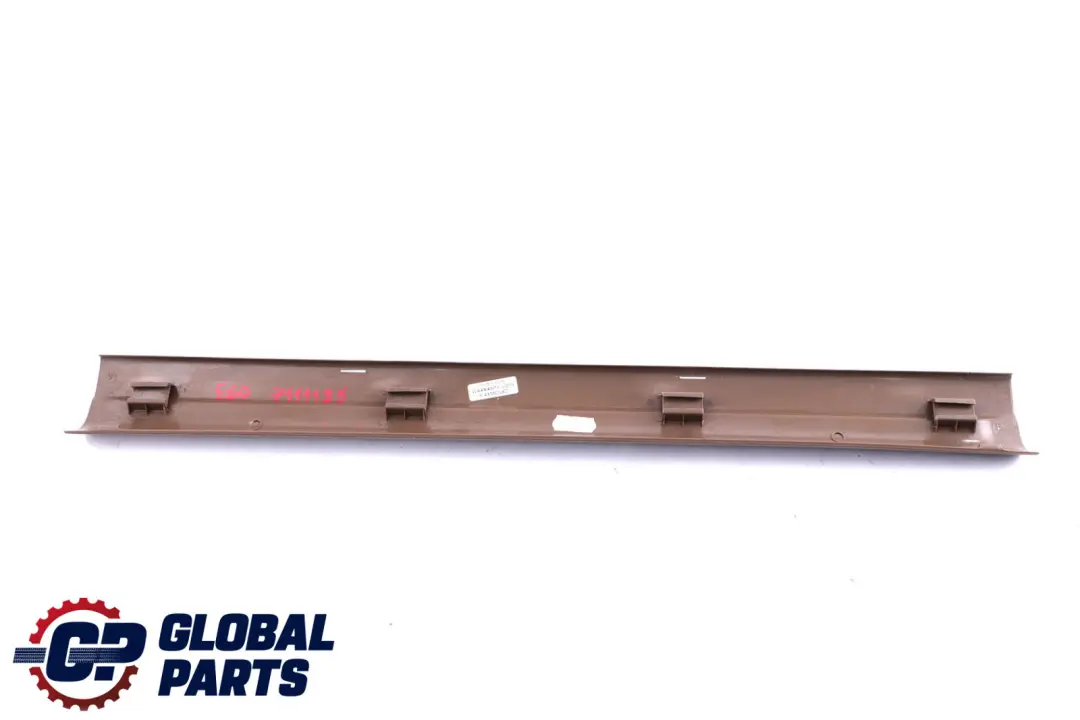 BMW 5 Series E60 E61 LCI Cover Strip Entrance Inner Front Trüffelbraun 7025007