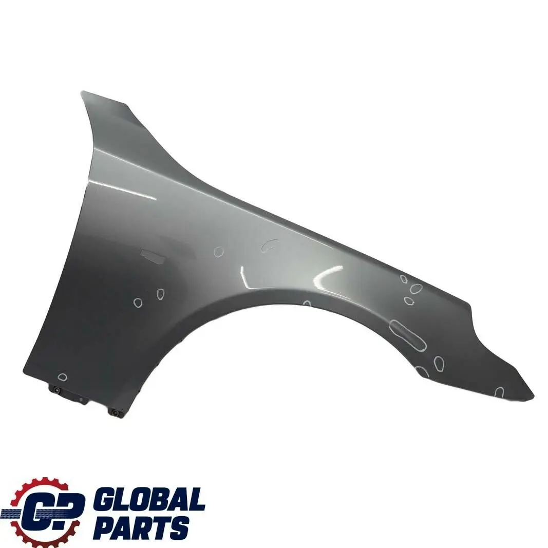 BMW 5 E60 E61 Front Right Wing Fender Side Panel O/S Silbergrau Silver Grey A08