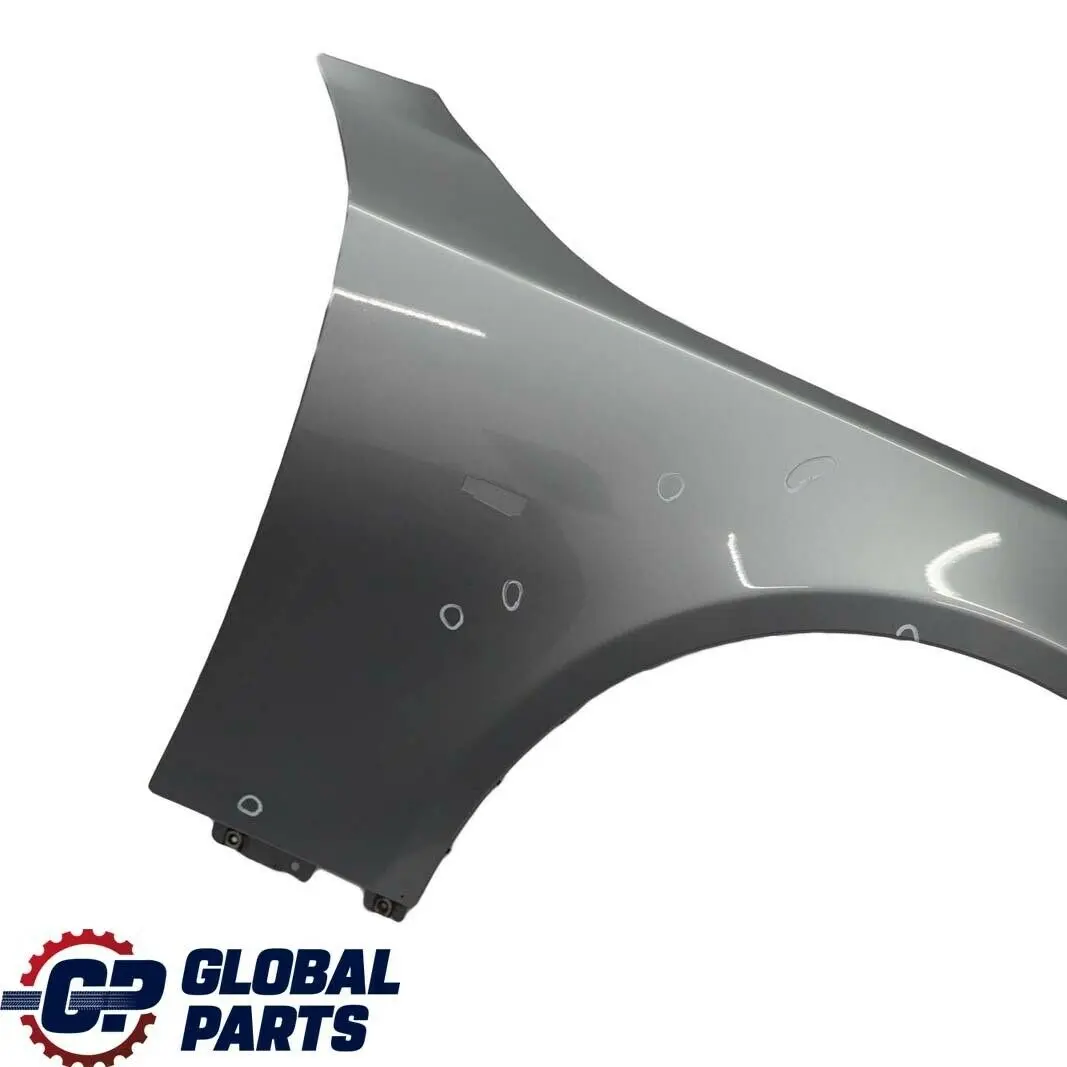 BMW 5 E60 E61 Front Right Wing Fender Side Panel O/S Silbergrau Silver Grey A08