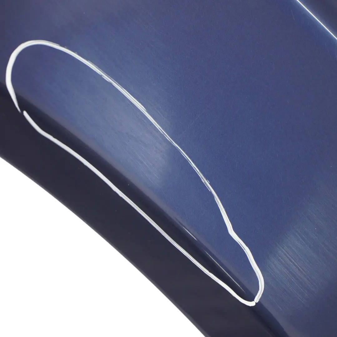 BMW E60 E61 Guardabarros Delantero Derecho Panel Lateral Tiefseeblau Azul - A76