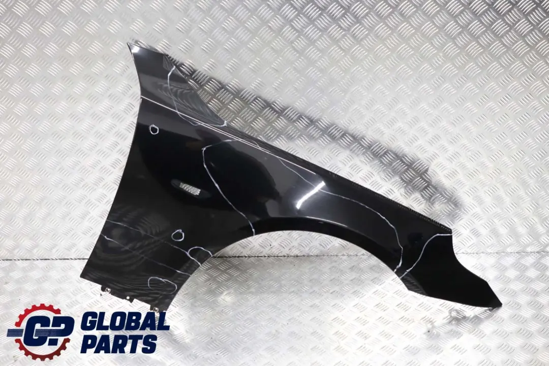 BMW E60 E61 Guardabarros Delantero Derecho Panel Lateral Schwarz 2 Negro 668