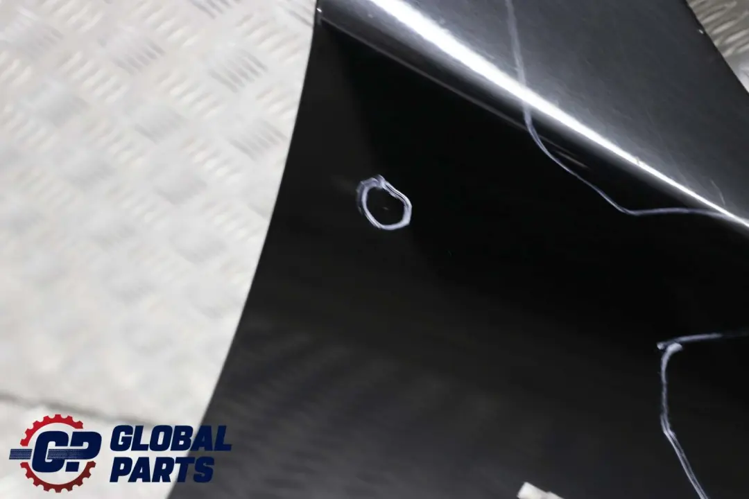 BMW E60 E61 Guardabarros Delantero Derecho Panel Lateral Schwarz 2 Negro 668