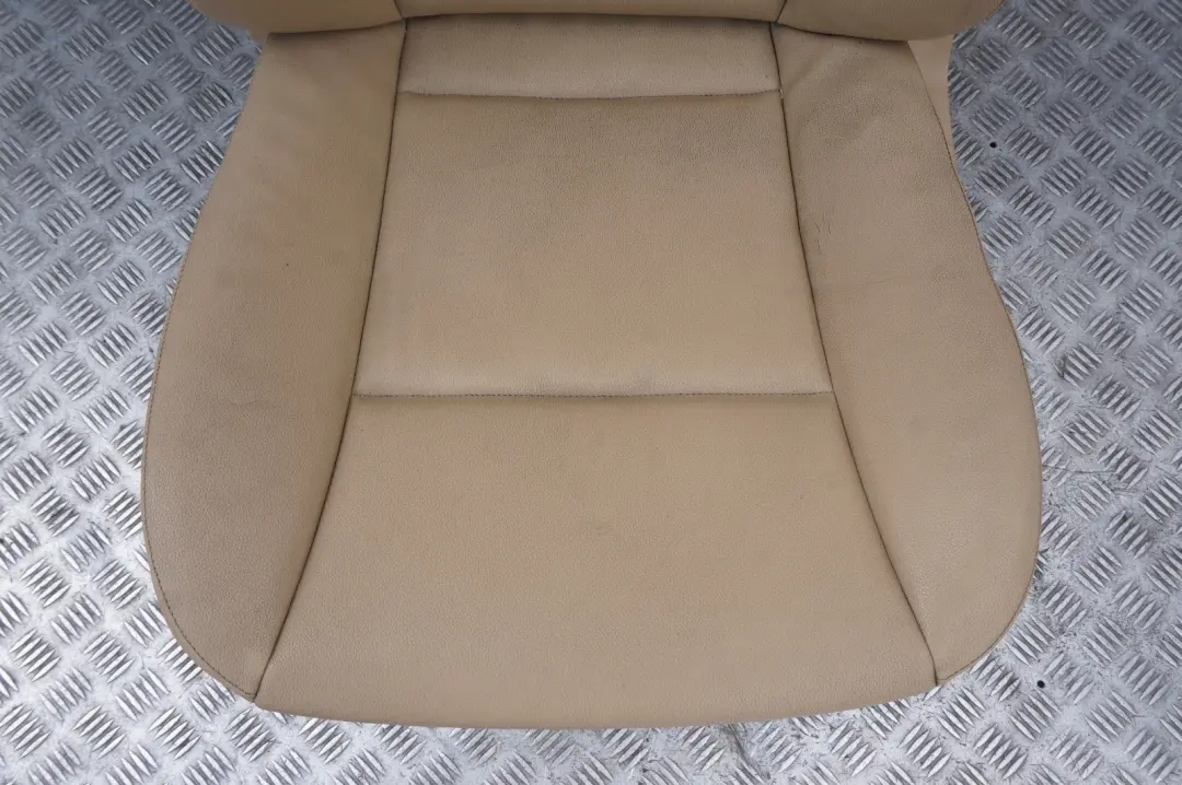 BMW 5 Series E60 Front Left N/S Heated Seat Passenger Imitation Leather Beige