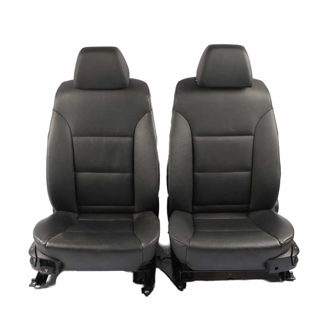 Leather Seats BMW E60 E61 Black Dakota Interior Front Driver Passenger Seat