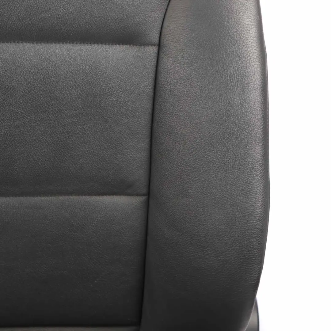 Seats BMW E60 LCI Saloon Black Leather Interior Front Rear Seat Door Cards