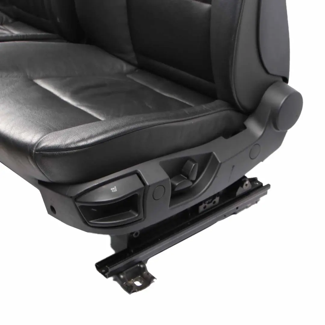 Leather Seats BMW E60 E61 Black Dakota Interior Front Driver Passenger Seat 