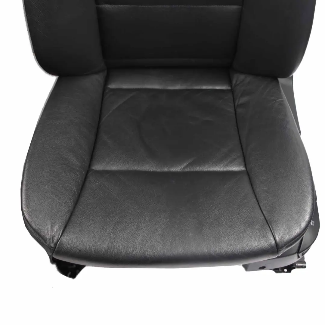 Leather Seats BMW E60 E61 Black Dakota Interior Front Driver Passenger Seat 