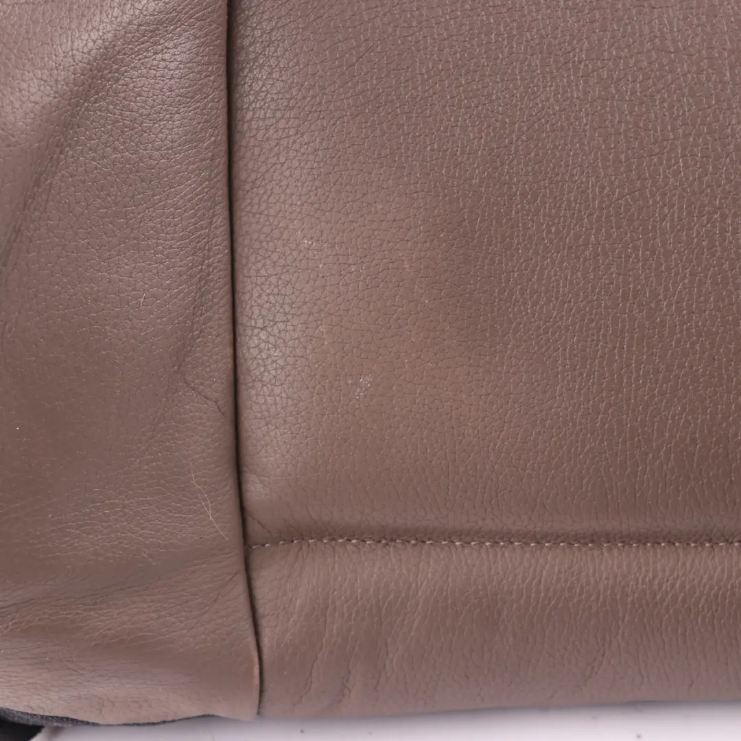 BMW E60 Seat Backrest Front Left Right N/O/S Heated Cover Leather Truffle Brown