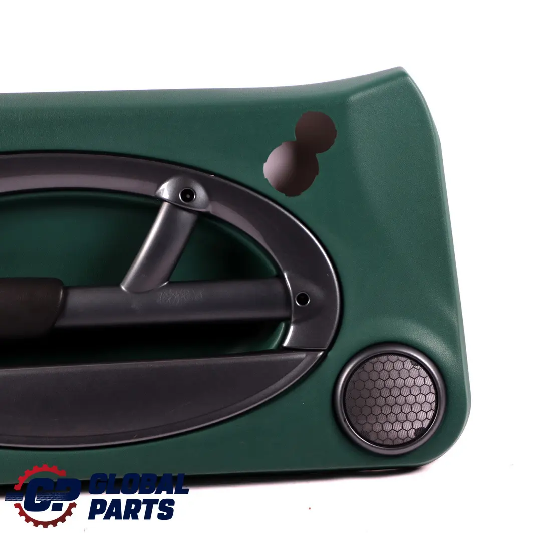 Mini Cooper R50 Front Left N/S Door Card Side Trim Emerald Green Anthracite