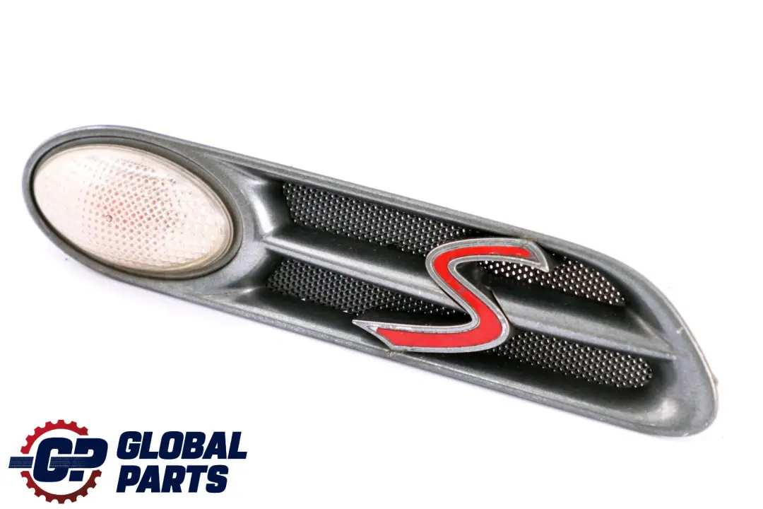 Indicator Cover Fender Panel Front Right O/S Dark Silver Mini Cooper S R52 R53 - SKU 7114734-DS - Part number 7114734