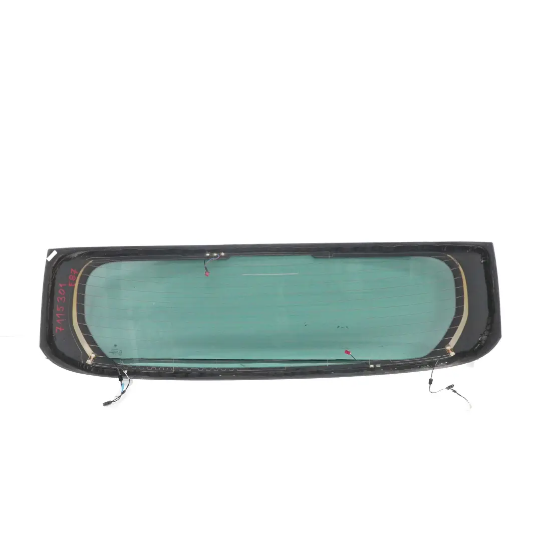 BMW 1 Series E81 E87 Boot Trunk Lid Rear Window Tinted Glass AS3