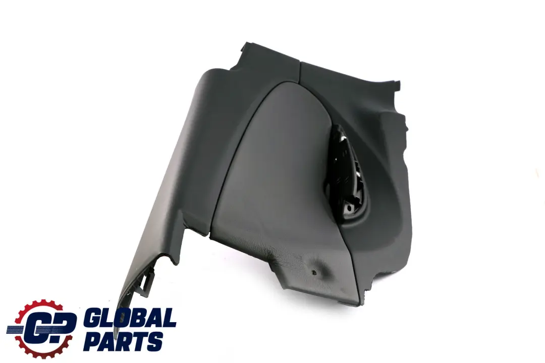 BMW 6 Series E63 E64 1 Rear Left N/S Lateral Trim Panel Leather Black