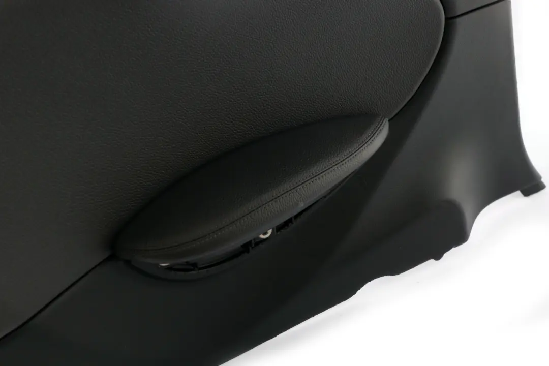 BMW 6 Series E63 E64 Rear Left N/S Lateral Trim Panel Leather Black